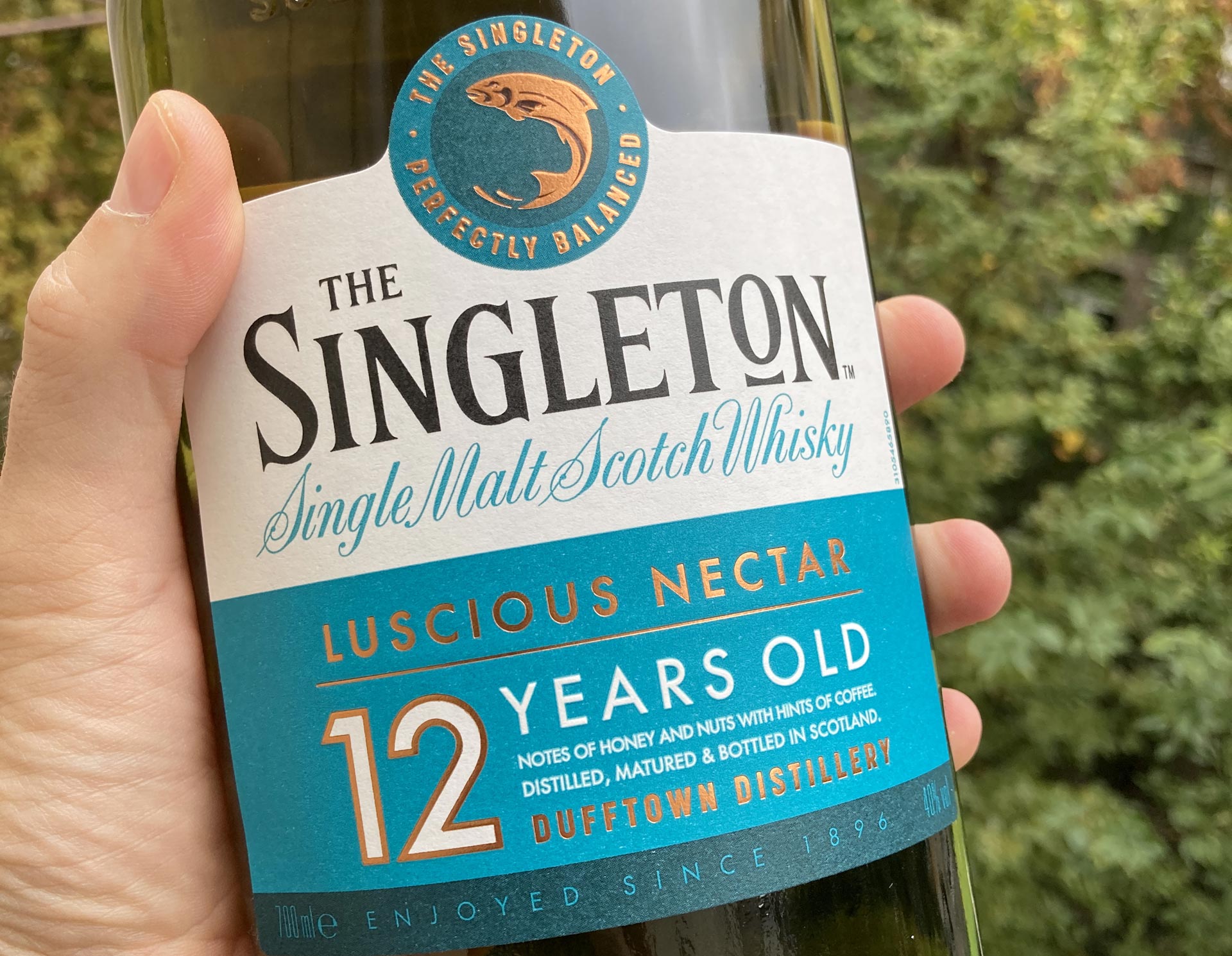 Unser Whisky des Monats Oktober 2020 - der Singleton of Dufftown 12 Jahre.