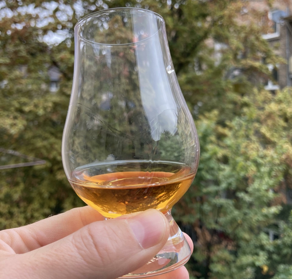 Singleton of Dufftown 12 Jahre - Farbe und Schlierenbildung.