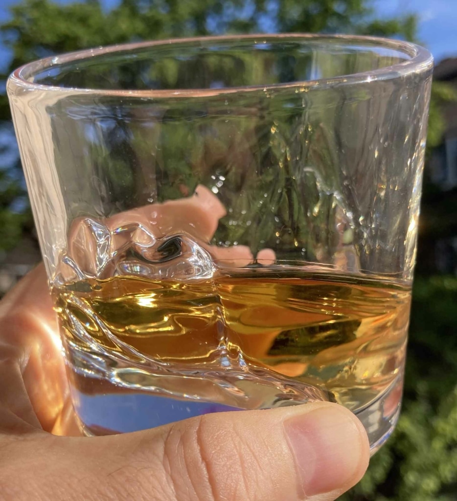 Der Johnnie Blonde - Farbe und Schlierenbildung.