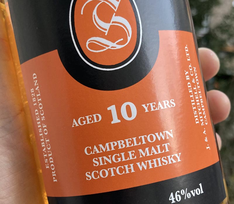 Unser Whisky des Monats Dezember 2021 - der Springbank 10 Jahre.