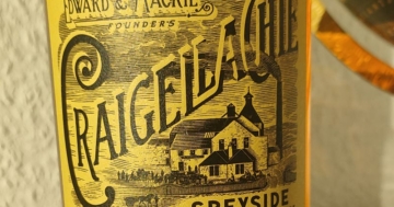 Unser Whisky des Monats Januar 2022 - der Craigellachie 13 Jahre.