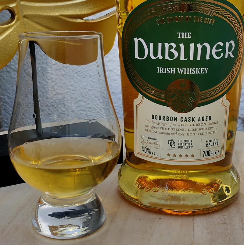 Ein Dram des Dubliner Bourbon Cask.