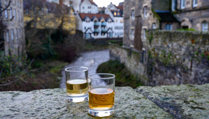 Geschichte des Blended Whisky.