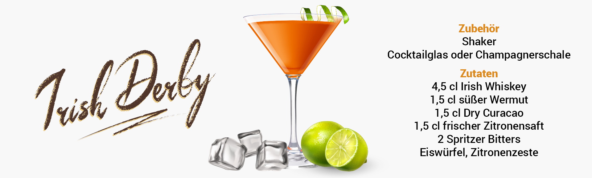 Whisky Cocktail: Irish Derby Rezept + Tipp