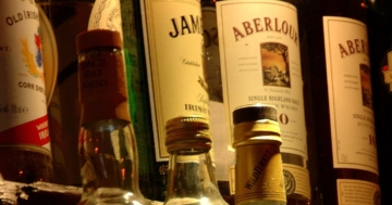 Whisky richtig lagern.