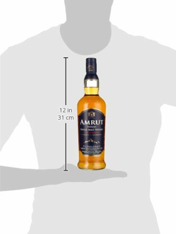 Amrut Indian Cask Strength Single Malt mit Geschenkverpackung Whisky (1 x 0.7 l) - 7