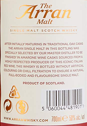 Arran Amarone Cask Finish Single Malt Scotch Whisky (1 x 0.7 l) - 4