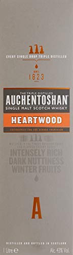 Auchentoshan Heartwood Whisky mit Geschenkverpackung  (1 x 1 l) - 4