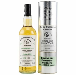 BALMENACH 2008 CASK STRENGTH 59.6 vol. alc. Signatory Vintage Un-Chillfiltered Collection Single Malt Whisky - 1