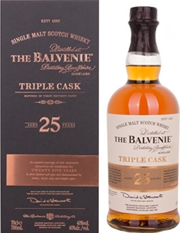 Balvenie 25 Years Old Triple Cask mit Geschenkverpackung (1 x 0.7 l) - 1