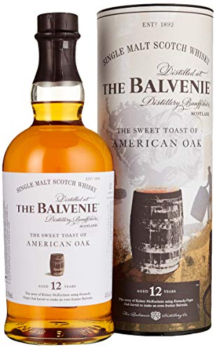 Balvenie The 12 Years Old The Sweet Toast of AMERICAN OAK Whisky (1 x 0.7 L) - 1