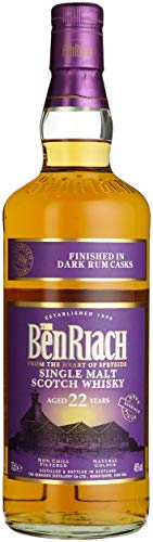 Benriach 22 Years Old Dark Rum Wood Finish mit Geschenkverpackung Whisky (1 x 0.7 l) - 2