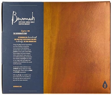 Benromach Trio Whisky Geschenk in Geschenkpackung 10 Years, Organic, Peat Smoke (3 x 0.2 l) - 5