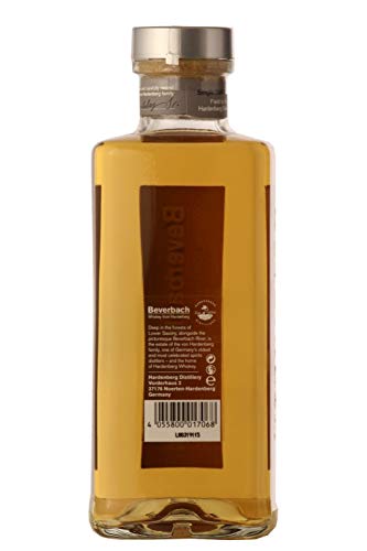 Beverbach Single Malt German Whiskey, Deutscher Single Malt Whisky 43% vol., 3-4 Jahre im Eichenfass gelagert (1 x 0.7 l) - 4