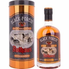 Black Forest Rothaus Single Malt Whisky Madeira Wood Finish 2018 in Tinbox 54,80% 0,50 Liter - 1