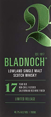 Bladnoch 17 Years Old Lowland Single Malt Scotch Whisky Whisky (1 x 0.7 l) - 4