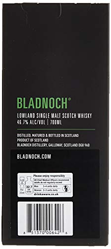Bladnoch 17 Years Old Lowland Single Malt Scotch Whisky Whisky (1 x 0.7 l) - 5