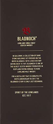 Bladnoch ADELA 15 Years Old Lowland Single Malt Scotch Whisky mit Geschenkverpackung (1 x 0.7 l) - 6