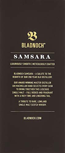 Bladnoch SAMSARA Lowland Single Malt Scotch Whisky mit Geschenkverpackung (1 x 0.7 l) - 6