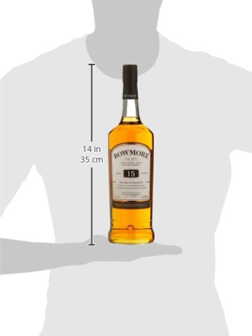 Bowmore 15 Years Old Golden & Elegant Whisky mit Geschenkverpackung (1 x 1 l) - 7