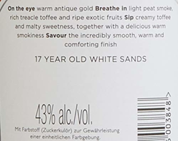 Bowmore 17 Years Old White Sands mit Geschenkverpackung  Whisky (1 x 0.7 l) - 9