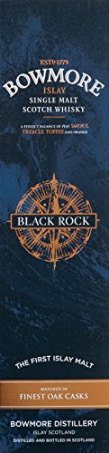 Bowmore Black Rock Whisky mit Geschenkverpackung (1 x 1 l) - 4