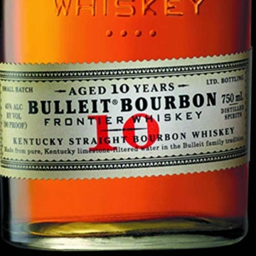 Bulleit Bourbon Frontier Whiskey - 10 Jahre (1 x 0.7 l) - 2
