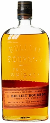 Bulleit Bourbon Frontier Whiskey, High Rye Whiskey gebrannt und gereift nach der Kentucky Tradition, 1 x 0,7l - 1