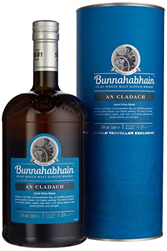 Bunnahabhain AN CLADACH Limited Edition Release mit Geschenkverpackung Whisky (1 x 1 l) - 1