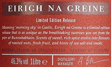 Bunnahabhain Eirigh na Greine mit Geschenkverpackung  Whisky (1 x 1 l) - 7