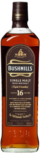 Bushmills 16 Jahre Single Malt Irish Whiskey (1 x 0.7 l) - 3