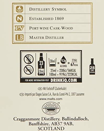 Cragganmore 12 Jahre Distillers Edition 2018 Single Malt Whisky (1 x 0.7 l) - 8