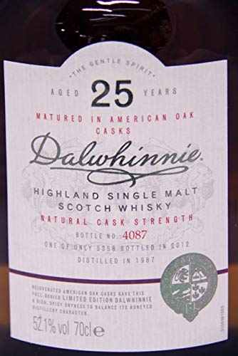 Dalwhinnie 25 Years Natural Cask Strength - 2