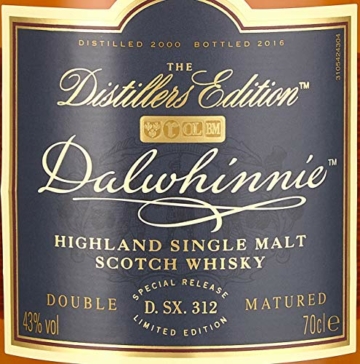 Dalwhinnie Distillers Edition 2015 - 