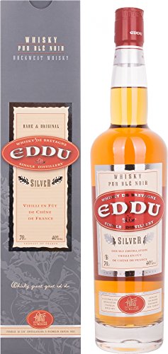 Eddu Silver Pur Blé Noir Whisky mit Geschenkverpackung (1 x 0.7 l) - 1