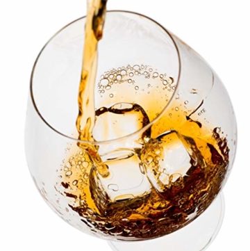 Exklusives Edelstahl Whisky Steine Geschenkset – Hohe Kühltechnologie - 8 Whisky Eiswürfel Wiederverwendbar - Edelstahl Eiswürfel - Besondere Geschenke für Männer - Edelstahl Kühlstein von Amerigo - 9
