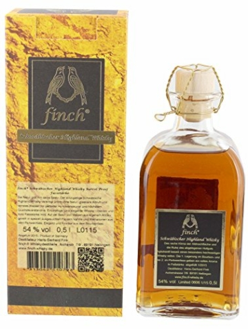 finch® Schwäbischer Highland Whisky Barrel Proof 0,5 l - 2