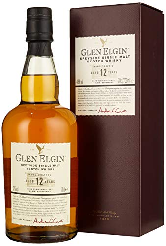 Glen Elgin 12 Jahre Speyside Single Malt Scotch Whisky (1 x 0.7 l) - 1