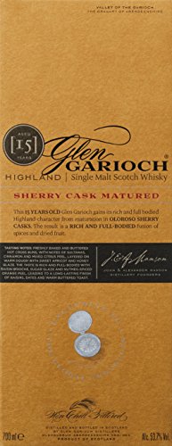 Glen Garioch 15 Years Old Sherry Cask Whisky mit Geschenkverpackung (1 x 0.7 l) - 5