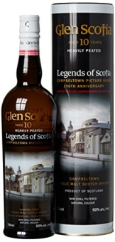 Glen Scotia 10 Years Old Legends of Scotia Limited Edition mit Geschenkverpackung  Whisky (1 x 0.7 l) - 1