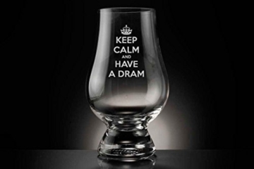 Glencairn Whisky-Verkostungsglas mit Aufschrift 
