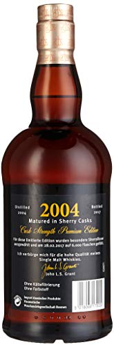 Glenfarclas Highland Single Malt Scotch Whisky Cask Strength Premium Edition 2004 (1 x 0.7 l) - 5