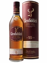 Glenfiddich Single Malt Scotch Whisky 15 Jahre Solera – der am häufigsten ausgezeichnete Single Malt Scotch Whisky der Welt, 1 x 0,7 l, 40% Vol. - 1