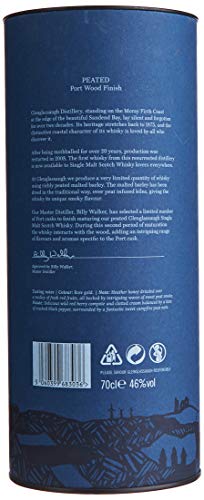 Glenglassaugh PEATED Port Wood Finish Whisky (1 x 0.7 l) - 3