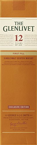 Glenlivet 12 Jahre Single Malt Scotch Whisky mit Geschenkverpackung (1 x 0.7 l) - 2