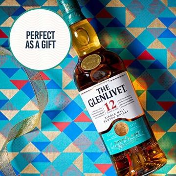 Glenlivet 12 Jahre Single Malt Scotch Whisky mit Geschenkverpackung (1 x 0.7 l) - 3