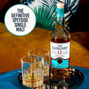 Glenlivet 12 Jahre Single Malt Scotch Whisky mit Geschenkverpackung (1 x 0.7 l) - 5