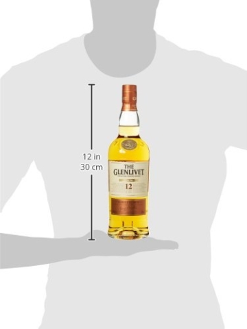 Glenlivet 12 Jahre Single Malt Scotch Whisky mit Geschenkverpackung (1 x 0.7 l) - 6