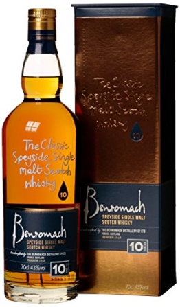 Gordon und MacPhail Benromach Whisky 10 Jahre mit Geschenkverpackung (1 x 0.7 l) - 1