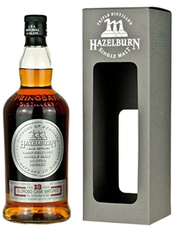 Hazelburn 13 Years Old Oloroso Cask Matured mit Geschenkverpackung 2004 Whisky (1 x 0.7 l) - 2